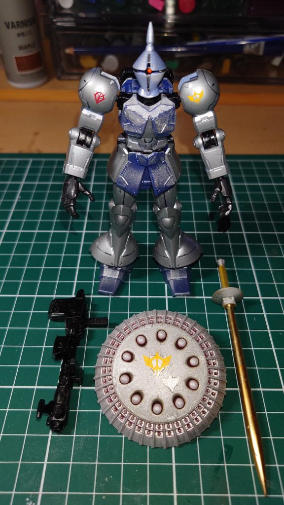 ギャン(シロガネ装備) 全武装