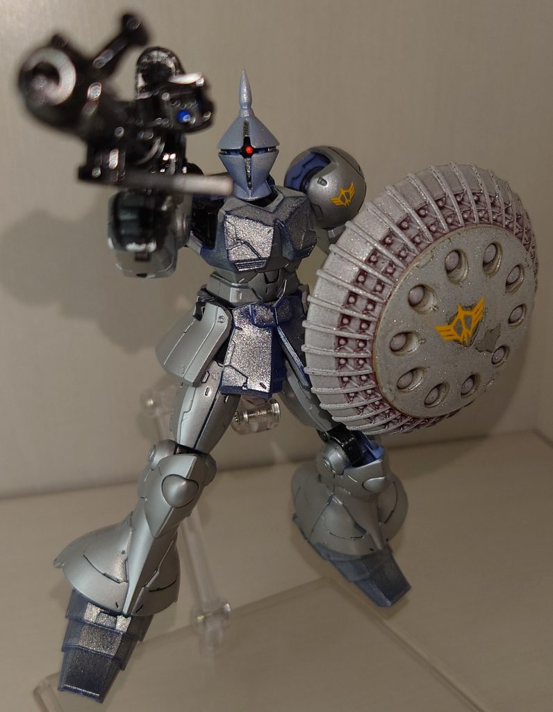 ギャンだってハンドバズーカ使いますよ! ゲルググ用のが余っていたので持たせました