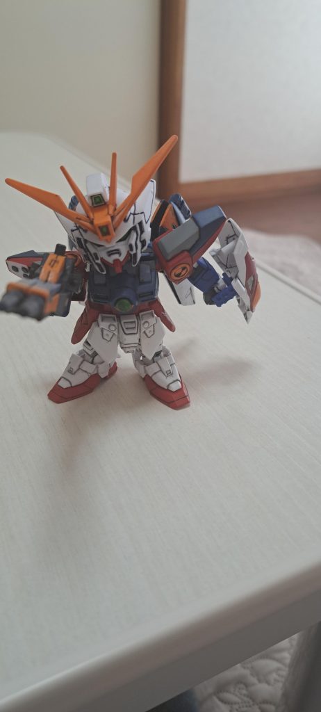 部分塗装、スミ入れ、艶消しのいつも通り簡単仕上げです。