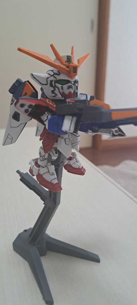 なんの加工もしてませんが唯一肩のところ。プラ板貼ってちょこっとしたくらいです。