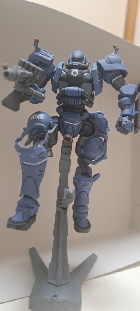 また軍警ザクが手に入るような事があったらちょっと色を変えて作ってみたいなと思いました。またご覧頂きありがとうございました。