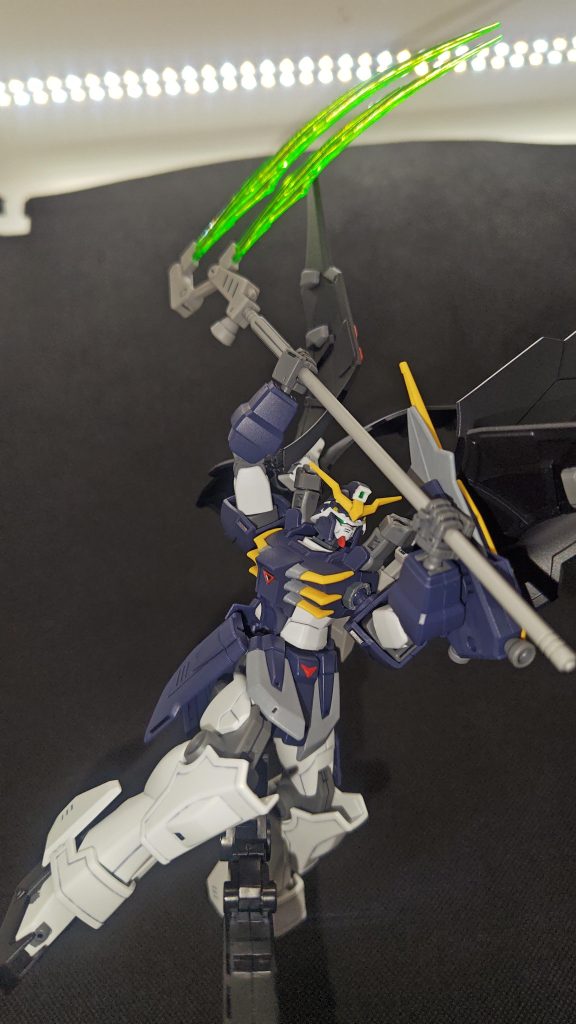 ツインビームサイズを振りかぶって。