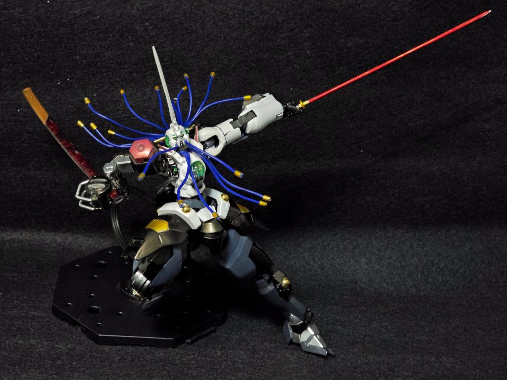 抜き放ち!塗装がゴリゴリ剥がれていきました…