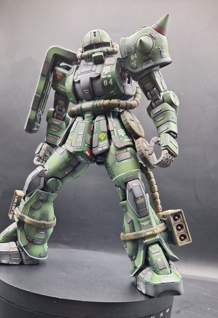 なんちゃてRG？ザク…(MGです)–2枚目/制作者：マ～房