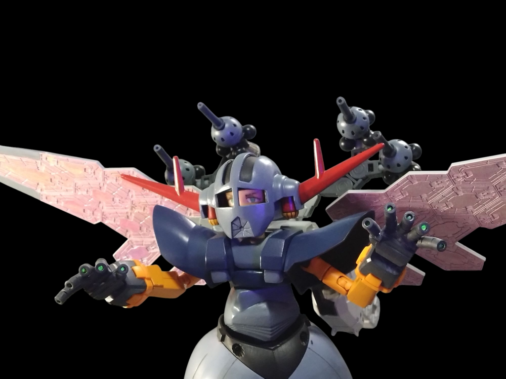 というわけでパーフェクトジオング仕様のララァ・スン完成です。