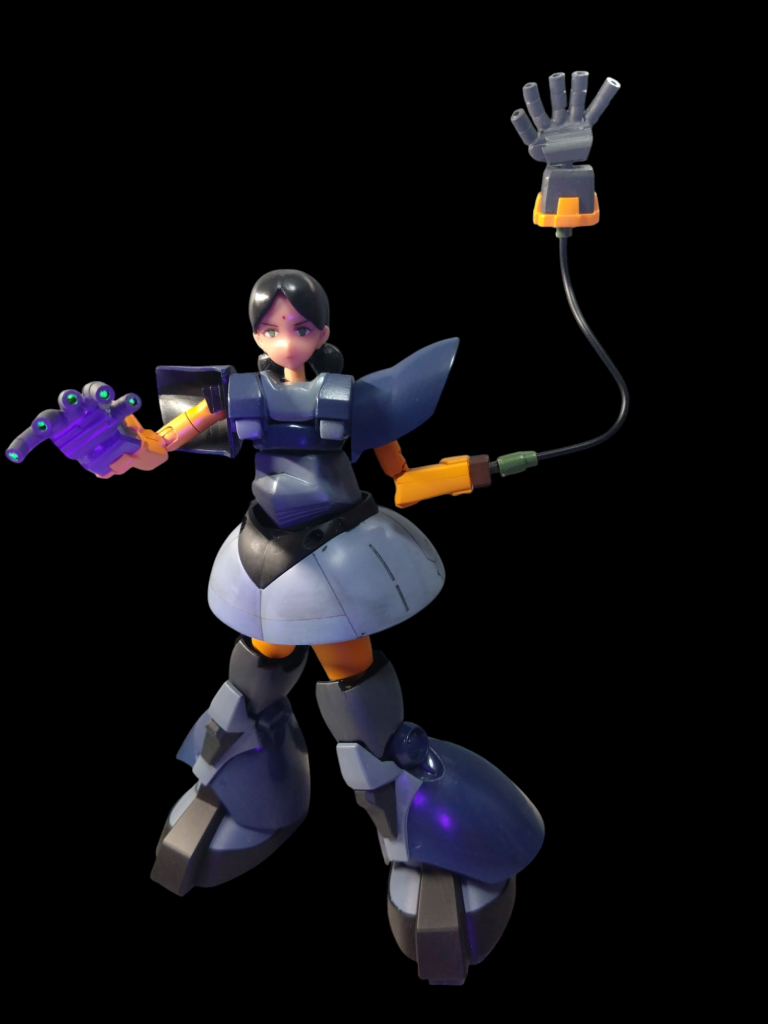 コチラはジオングヘルメット無しバージョン。コレがスッキリしていて好きです。