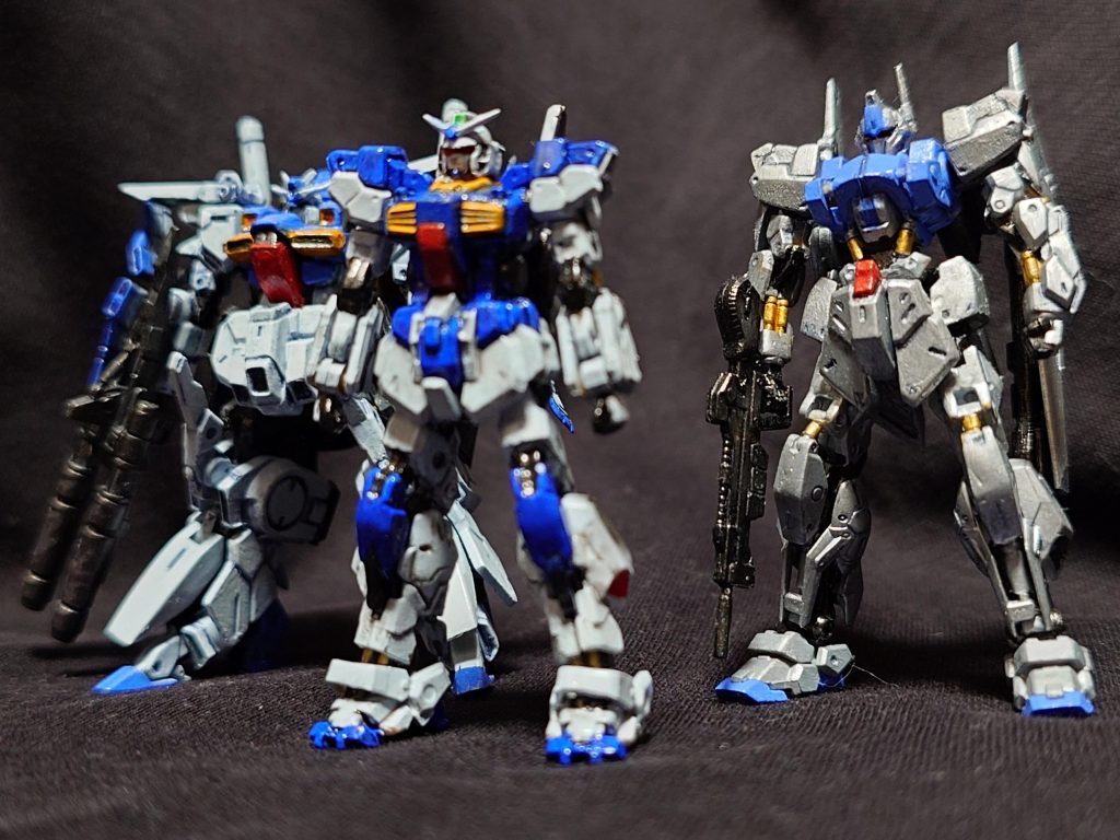 あとはゼータが来ればガンダムチーム完成です。まだまだ着手には時間がかかりそうです（泣）