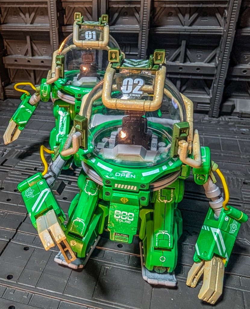 実は２号機も居ます！定番だよね…キシリア様には似てませんが(笑)