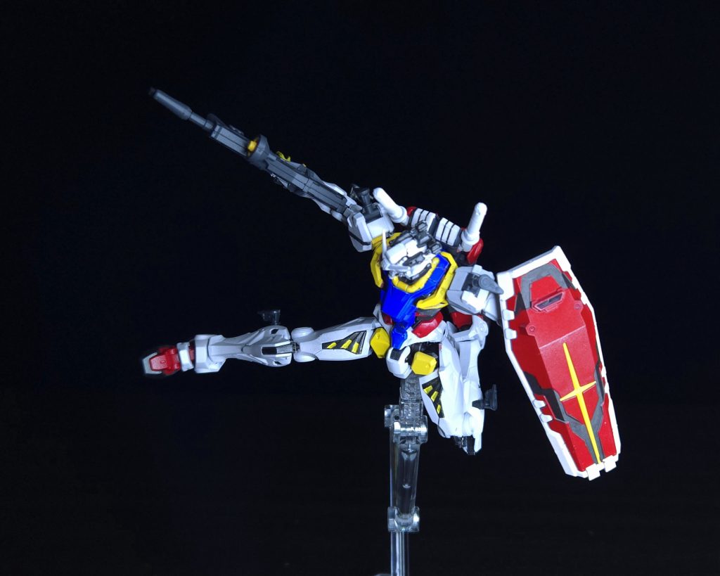 遅い！からのキック！