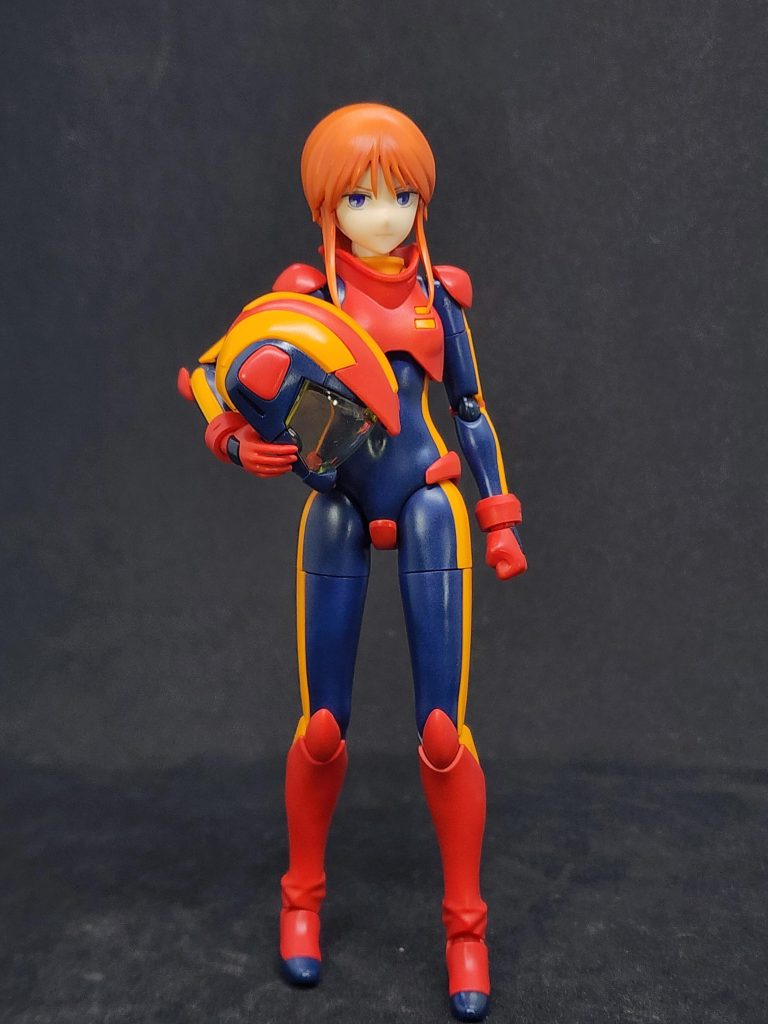 ヘルメット頭部差分は組むのを諦めました。というか通常状態が一番好きなので()