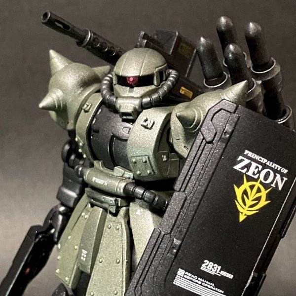 ザクⅡ（森林戦部隊）｜PIYOSUKEさんのガンプラ作品｜GUNSTA