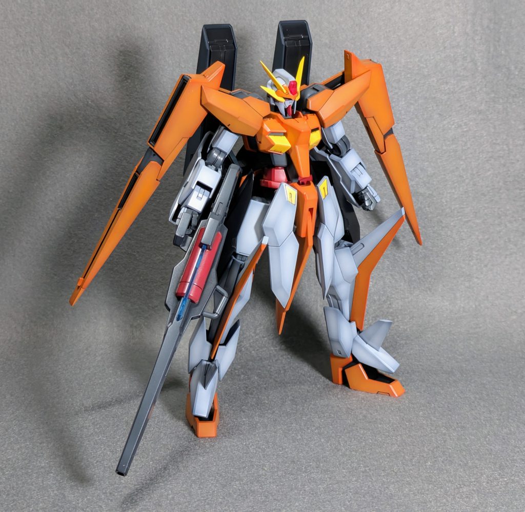 首が埋まり気味だったので1.5mmほど伸ばし、各部を適度に尖らせてみました