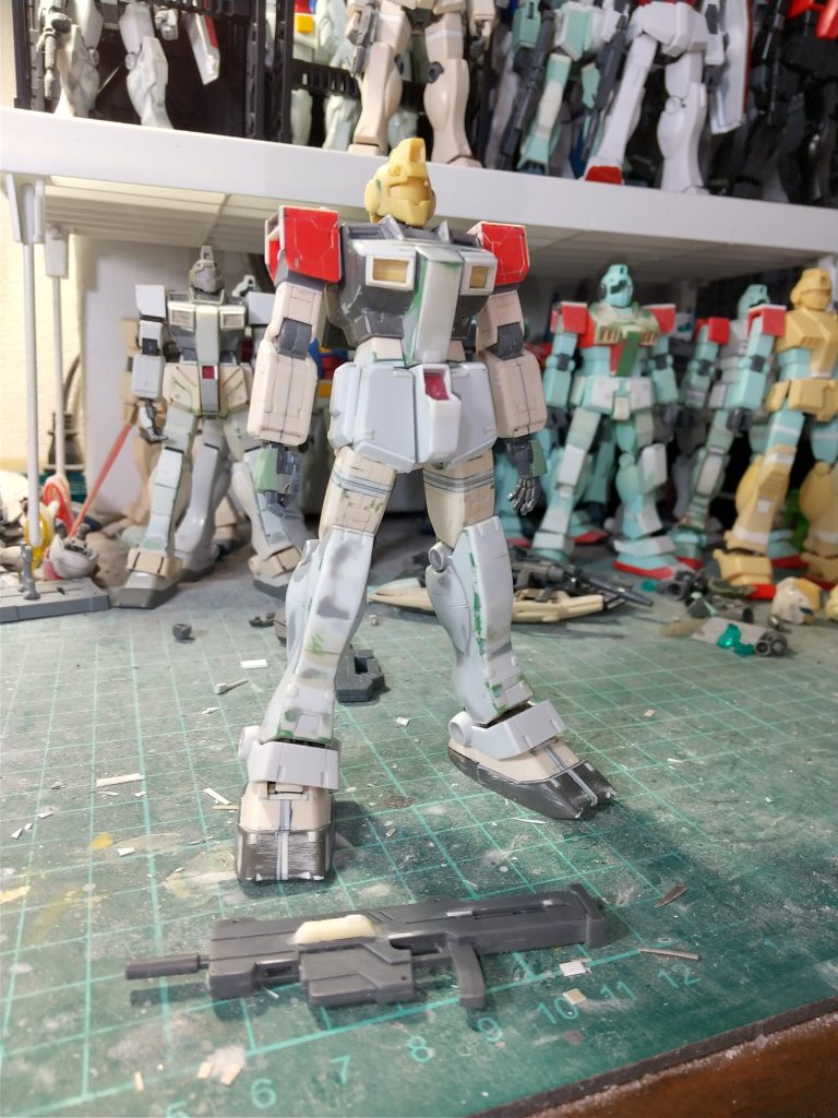 足幅を広げた方が自分の好みに合致