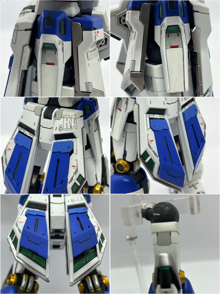 腰部。スジボリ、塗り分けがお気に入りです。