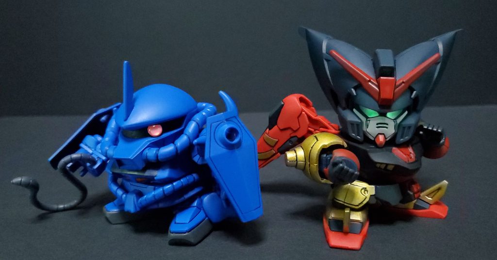 珍庵!久々にアレを使うぞ!マスターガンダム(珍庵ver.)はこちら