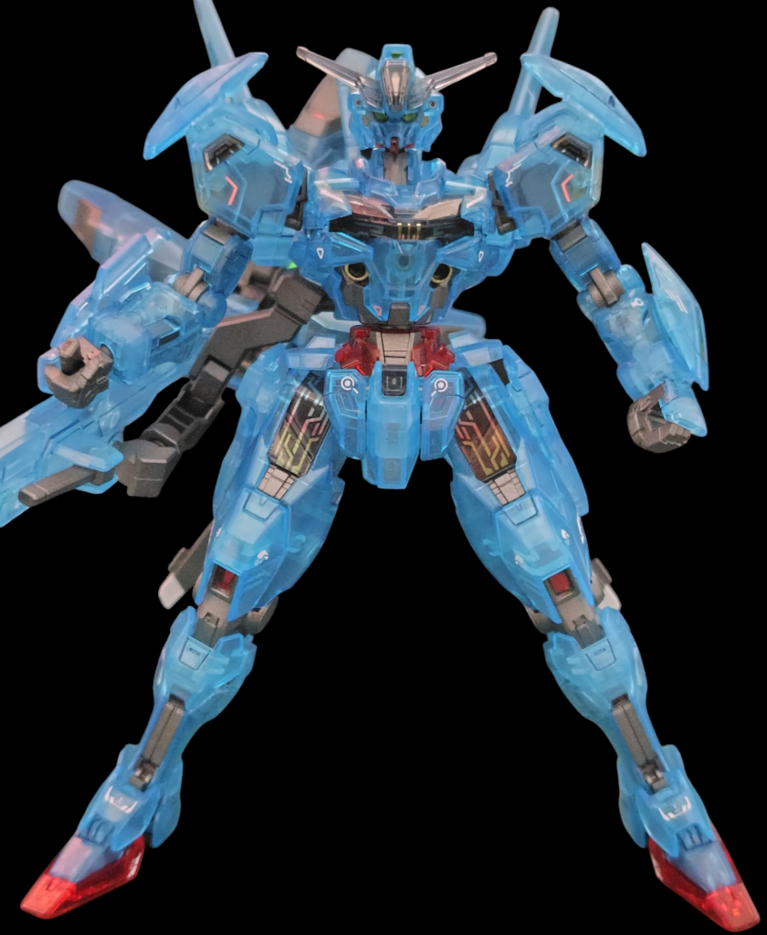 各部センサー系の箇所はラピーテープ＋クリアレジンエスカッシャンはシールドより分離して機体に付いた状態が好き