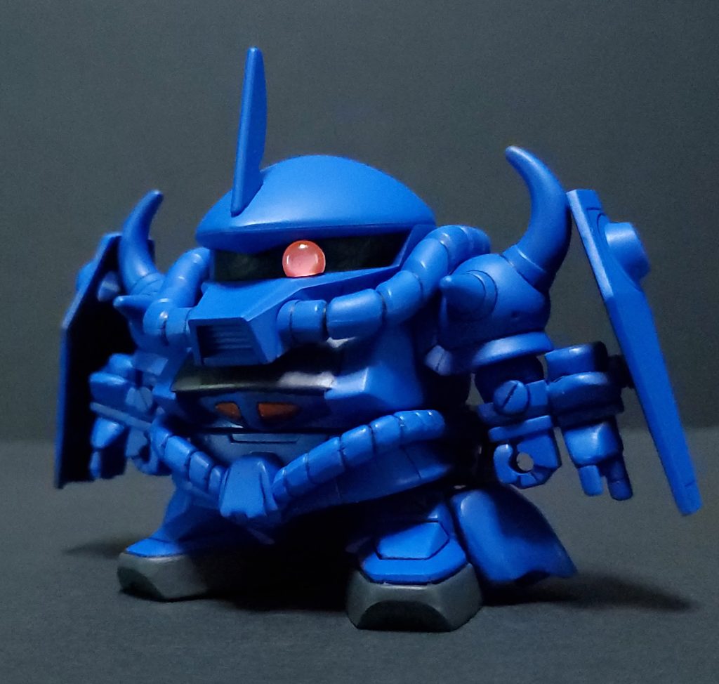 す、スッゲェ…!あれが青い巨星の、真の実力か!こちらのSD グフR35は私の恒例行事である誕生日ガンプラ企画で作ったものです。なんでグフR35を作ったか言われたら、そう言うことなんです。 最後までご覧頂きありがとうございました!