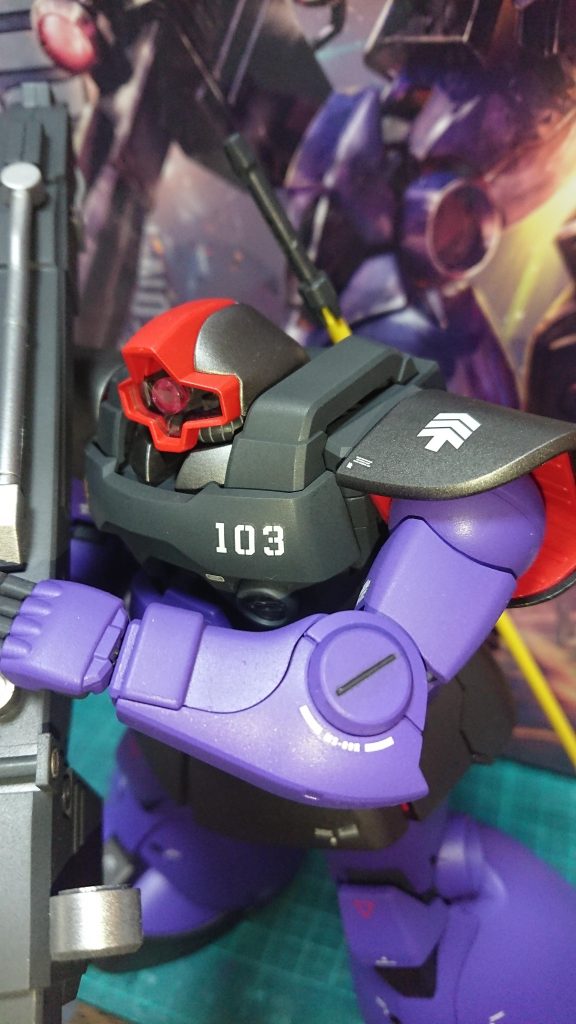 フェイスアップ、ドムの魅力はこの顔にもあると思います。