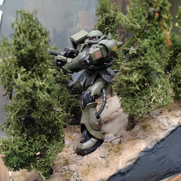 40年ぶりに作ってみたザク