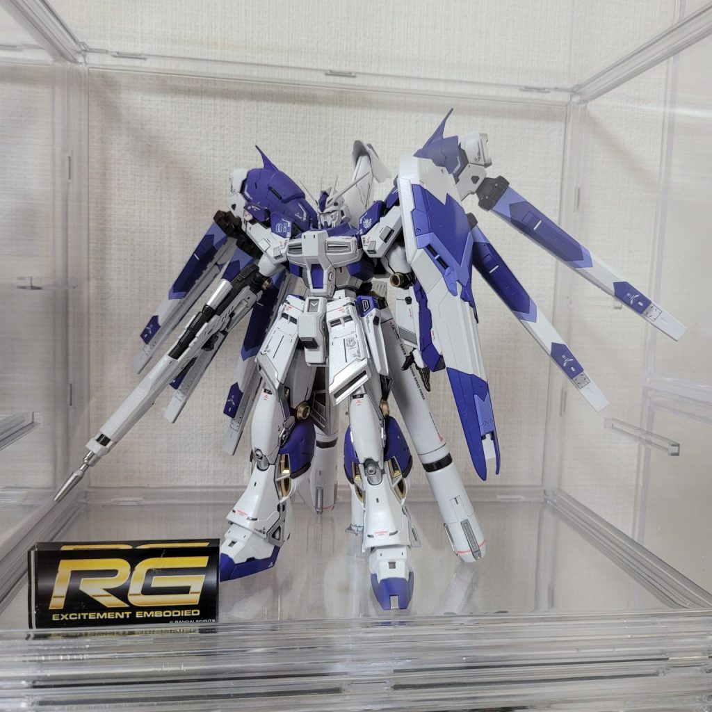 RG Hi-νガンダム｜papamiyaさんのガンプラ作品｜GUNSTA（ガンスタ）
