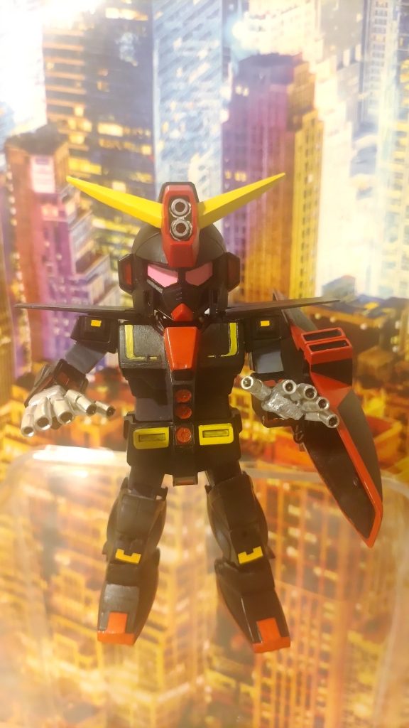 という事で自己満足のミニサイコガンダム作成完了デス(*´罒`*)