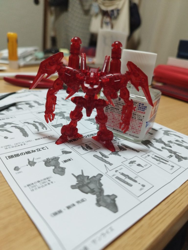 ガンダムアーティファクトバイアラン・カスタムクリアカラー