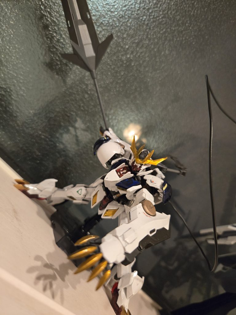 HG ガンダムバルバトスルプスレクス ソリッドクリアver 筆塗り全塗装
