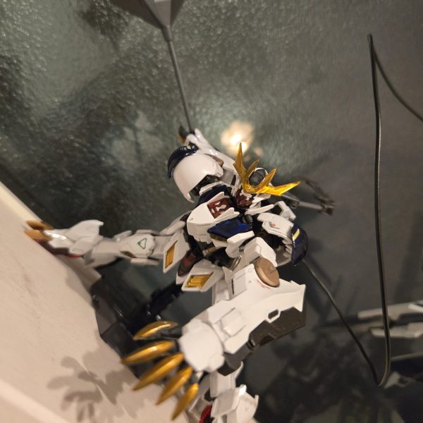 HG ガンダムバルバトスルプスレクス ソリッドクリアver 筆塗り全塗装