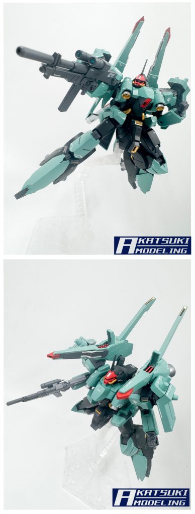HG 1/144 AMX-014R   リーベン・ヴォルフ(ミサイルバーニアバインダー装備)–4枚目/制作者：アカツキモデリング