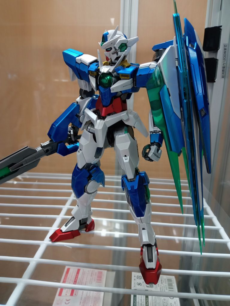 MG ダブルオークアンタ メタリック全塗装のご紹介です(^_^)/–4枚目/制作者:おもちゃ屋のてんちょー