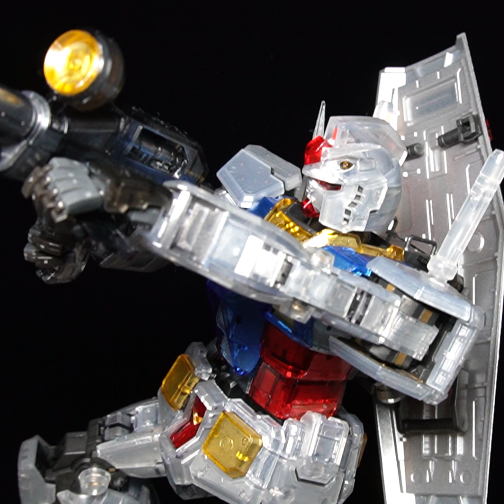 売れ筋アイテムラン MG ガンダムVer.3.0 (クリアカラー)｜セリカ3さんのガンプラ作品 ロボット
