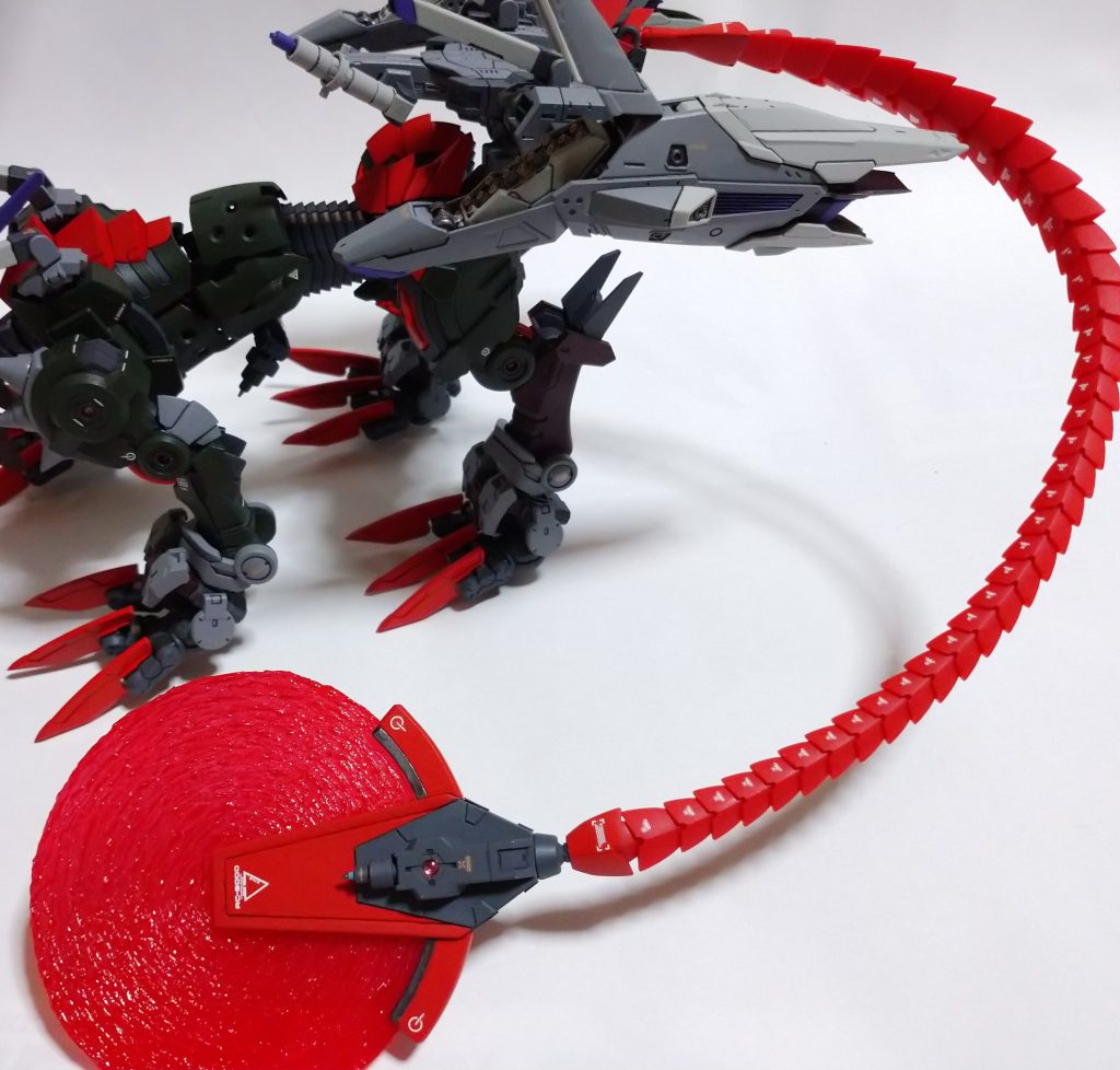 ビームソーはRe1/100ビギナギナ2木星決戦仕様のスネークロッドを2体分使用