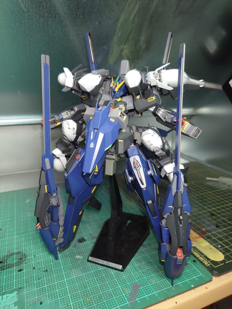 HG　ガンダムTR-6 アドバンスド・ウーンドウォート ハイゼンスレイ2・ラー 第2形態 ブースター装備