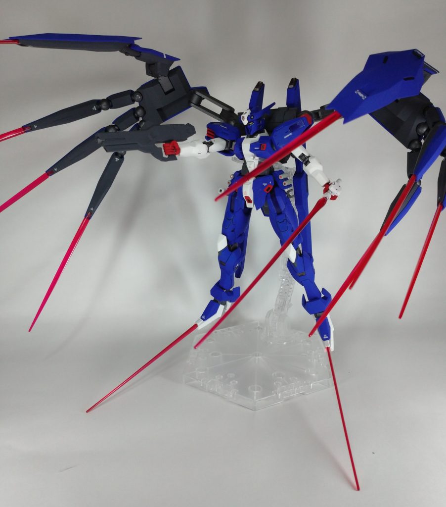 ビッグアームユニットは指を開けるように改造