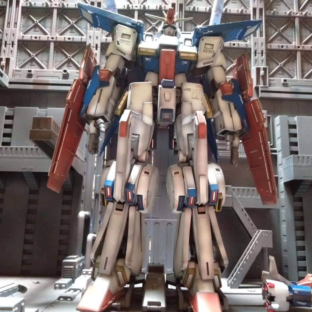 MG ZZガンダムVer.ka(アニメカラー仕上げ)｜猫親父さんの