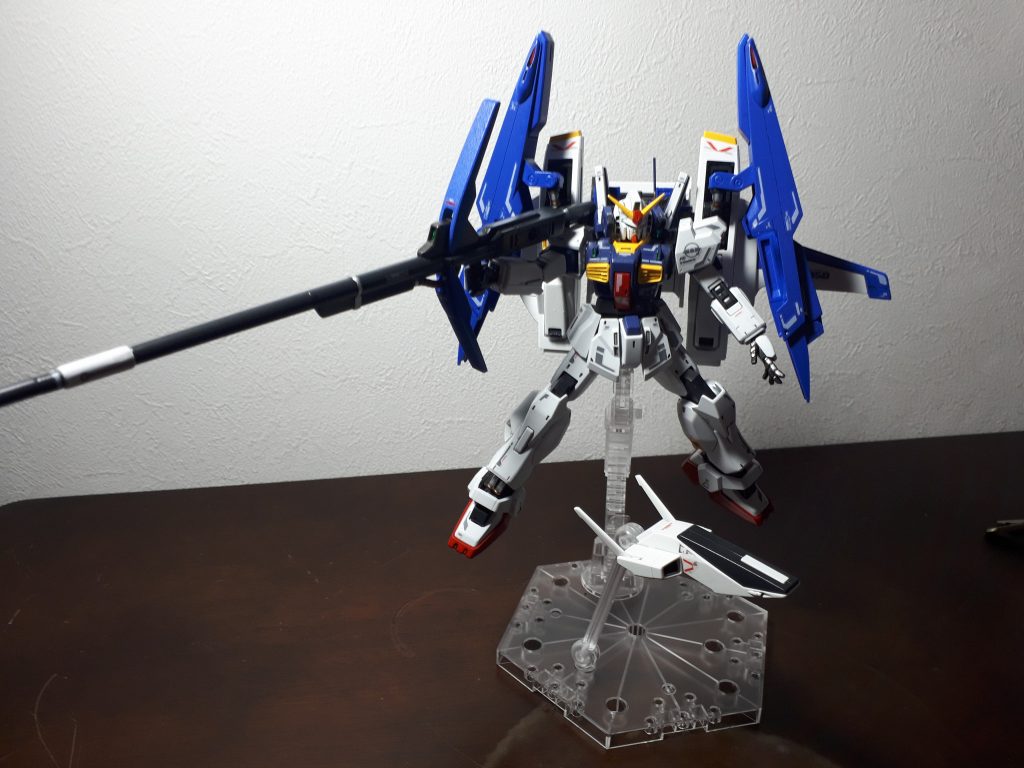 ロングライフルカッコいい~❗あれ?Gディフェンサーとロングライフルは何かで繋いでましたっけ?? 以上、スーパーガンダムでした‼️