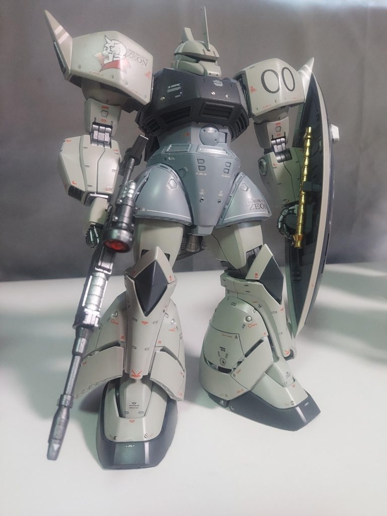 脚部装甲を下にズラす改修を拝見してカッコ良かったのでヤッてみま酢た 