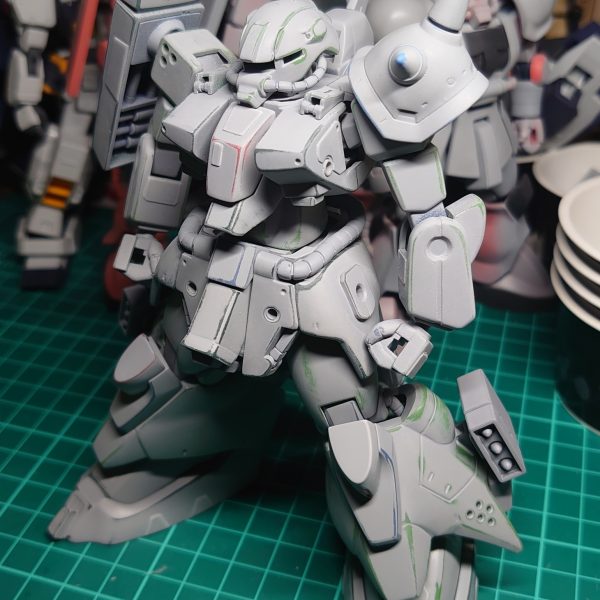マシュマーカスタムを陸戦に改造中です。結構大手術になりました。 （2枚目）