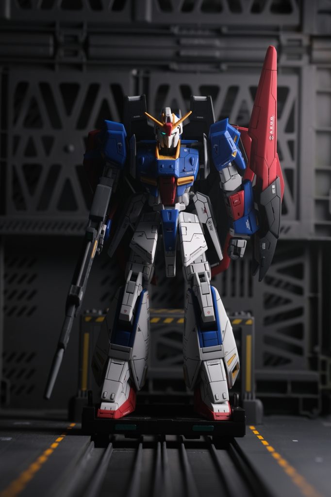 【発進シーン】カタパルトに載せました。