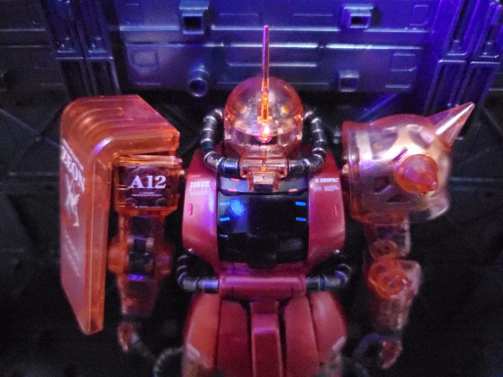 MGシャア専用ザクII　一番くじソリッドクリア