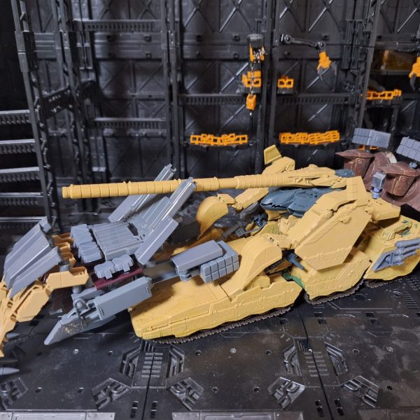 強襲型ヒルドルブ強襲用ユニット装備だす😠