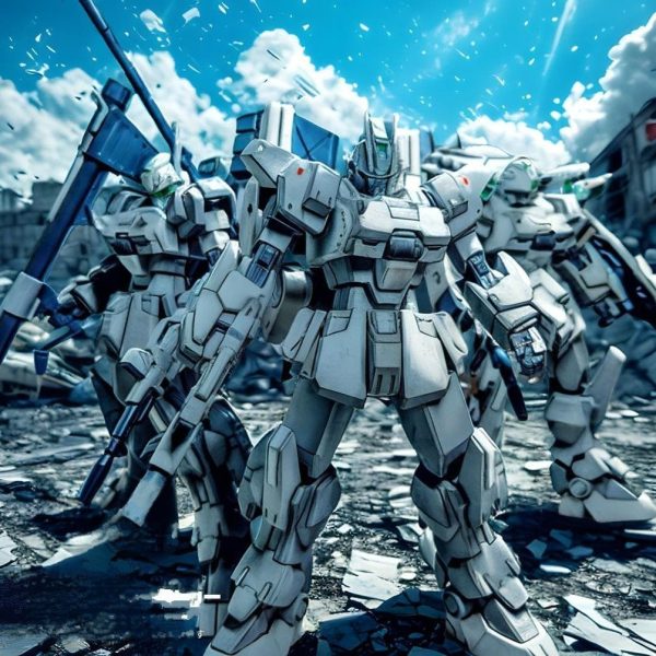 HGBF  ガンダムEz-SR イントルーダー、エレミネーター、シャドウファントム『ver.私生活が、極貧の翔姫』