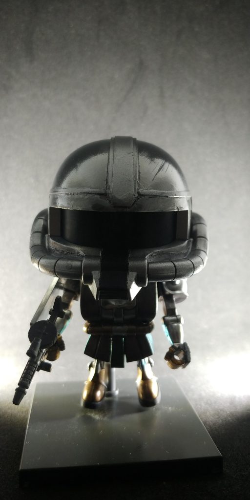 今回も“~風”カラーで シルバーにしようと思ったんで、一応マンダロリアン(ディン·ジャリン)風カラー