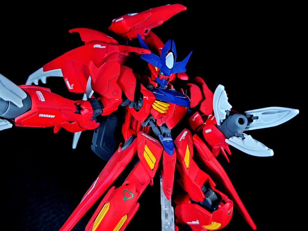 第獣形態全体写真は取り忘れてました。自分としてはクローがまさに近接特化だぞ言う感じがしてこの形態の方が好きだったりします。ルプスとレクスを第7第8形態と考え次に文字を変え第9第10形態と命名するのは発想になかったので感心しました。