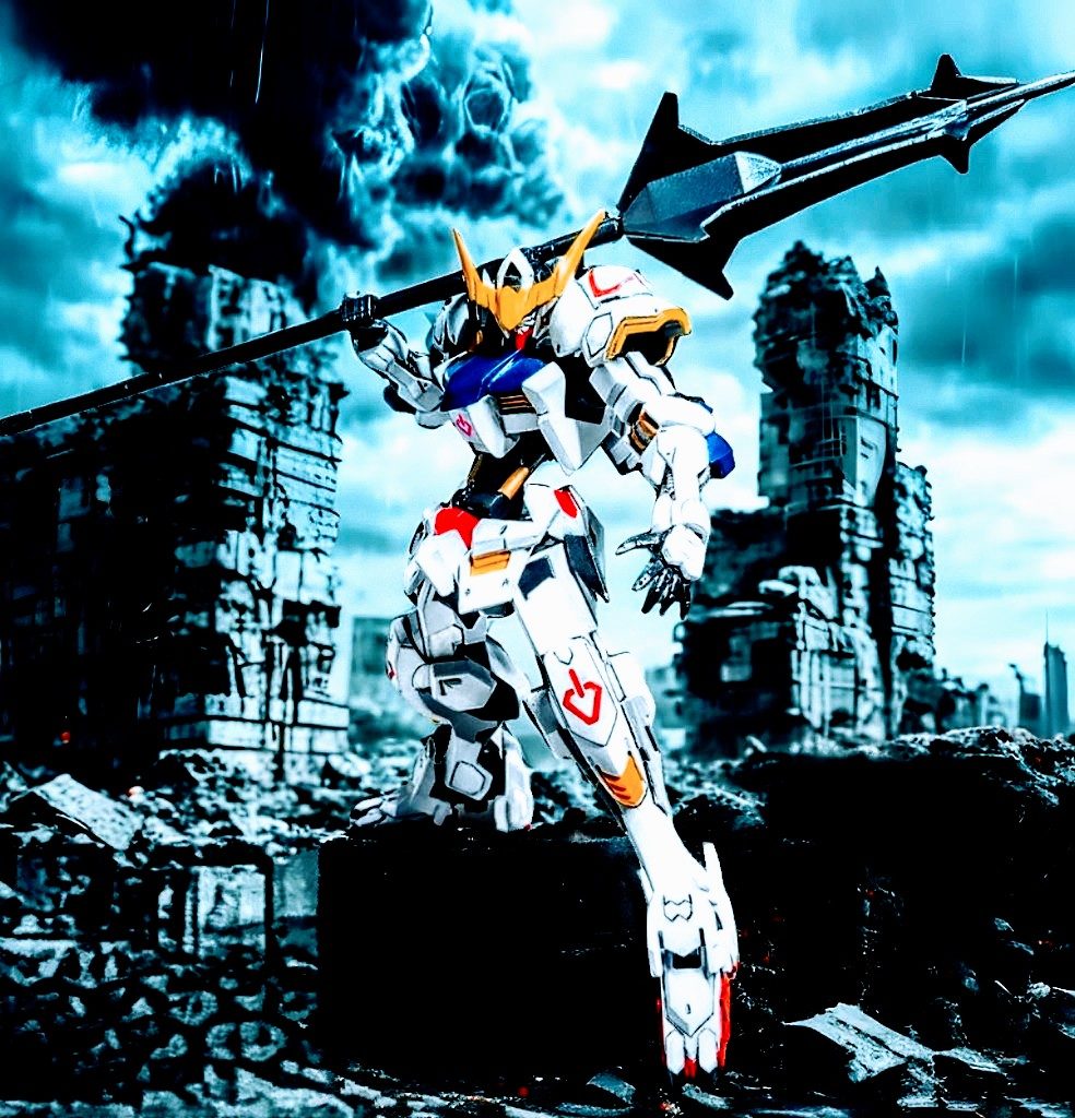 HG ガンダムバルバトス 第4形態  『ver.私生活が、極貧の翔姫』