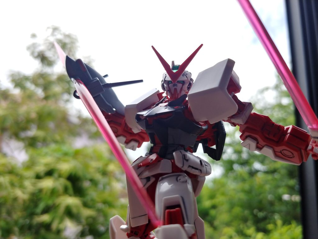 付属のバクウ頭でビームサーベルの迫力を増々