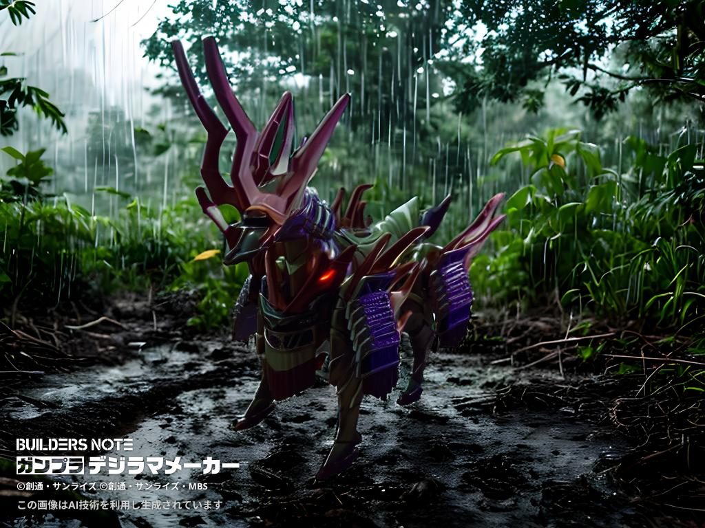 信長専用軍馬の塗り替えです。豪雷号とでも呼ぼうかな。