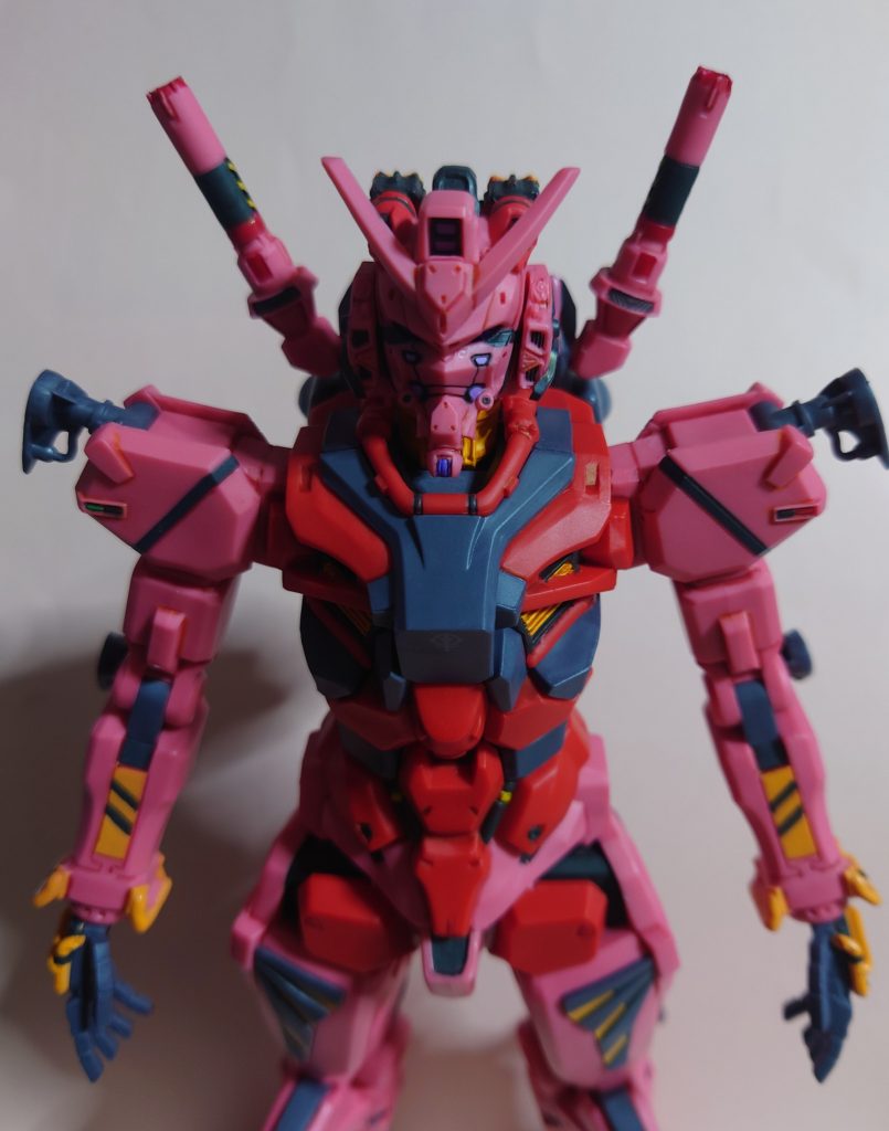 限械突破　赤いガンダム–2枚目/制作者：@tanigawa152