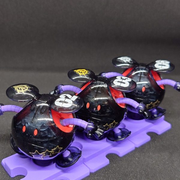 ハロプラ 黒い三連ハロ[クリアカラー]