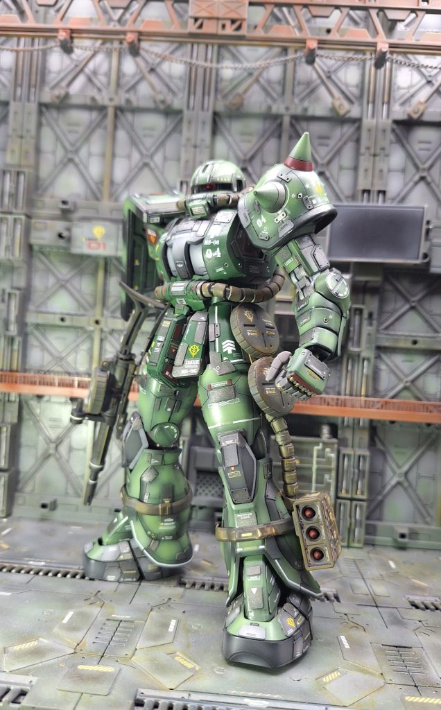 なんちゃてRG？ザク…(MGです)